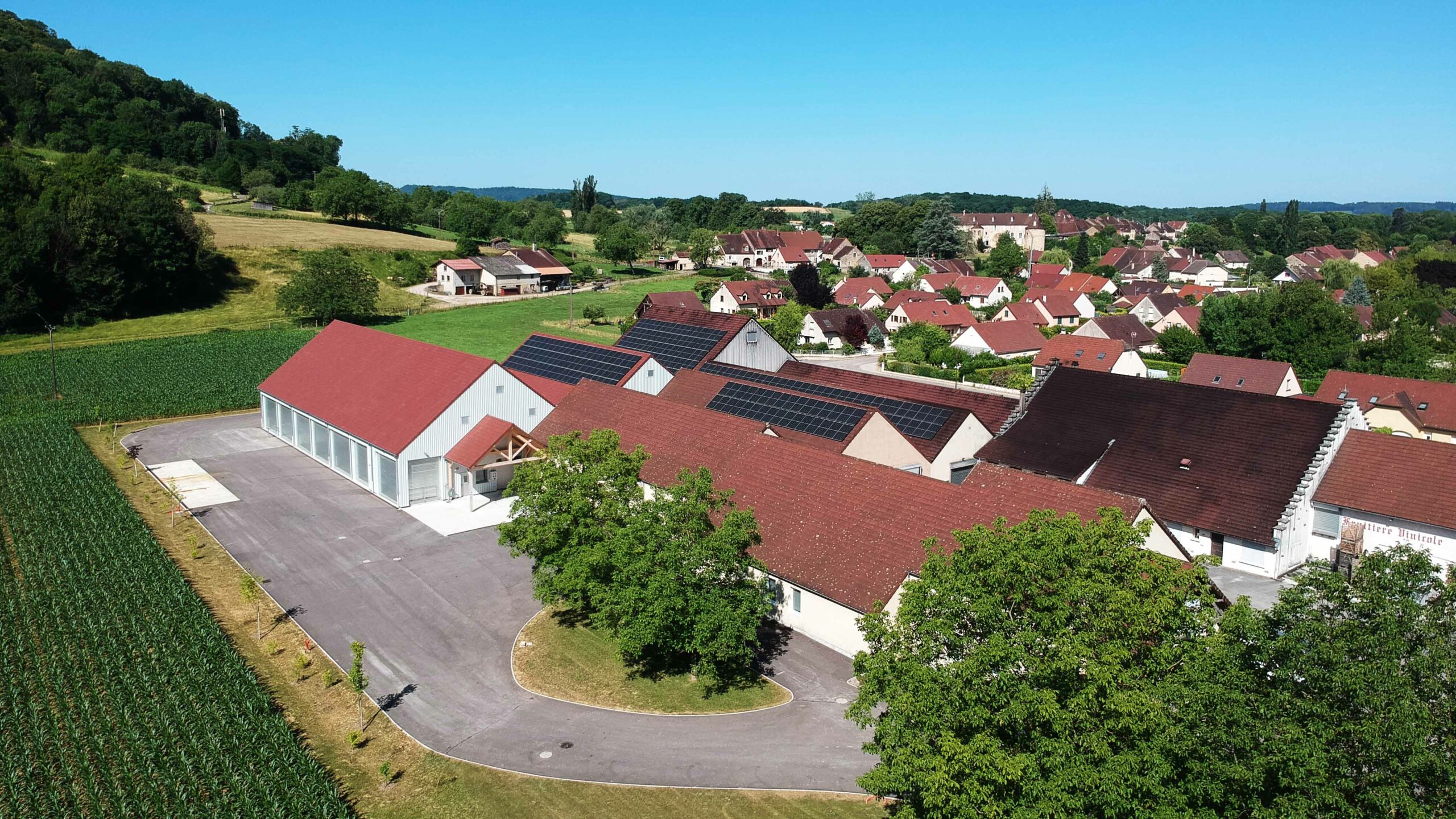 Extension d’une fruitière vinicole